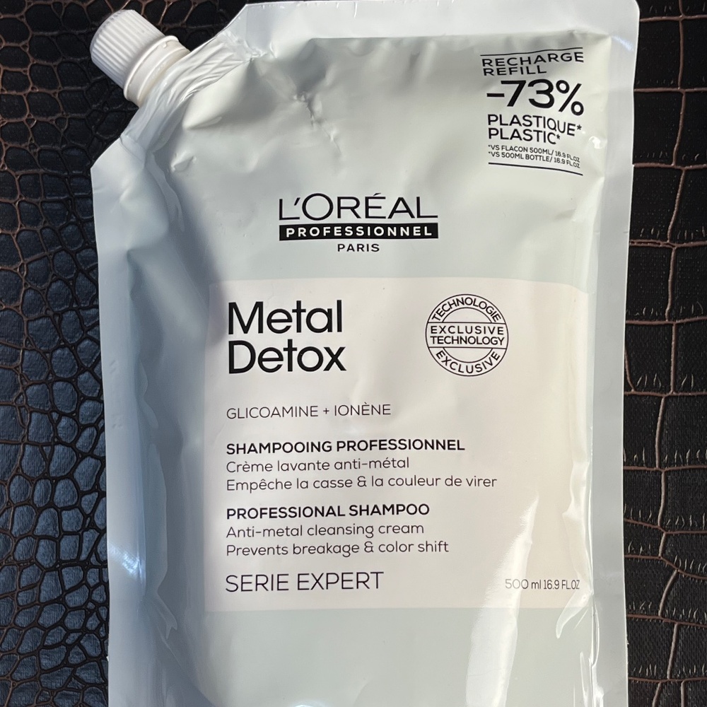L'Oréal Professionnel  Metal Detox Sulfate Free Shampoo Refill New/Sealed
